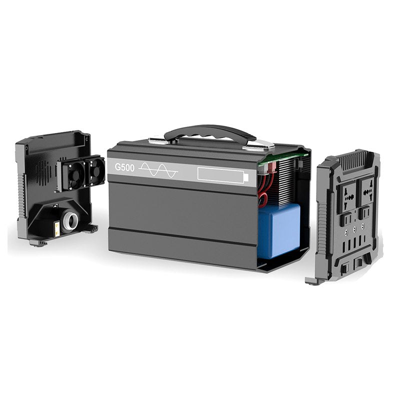 Portable Power Station with Multi USB & AC Outputs by HitMyNeed