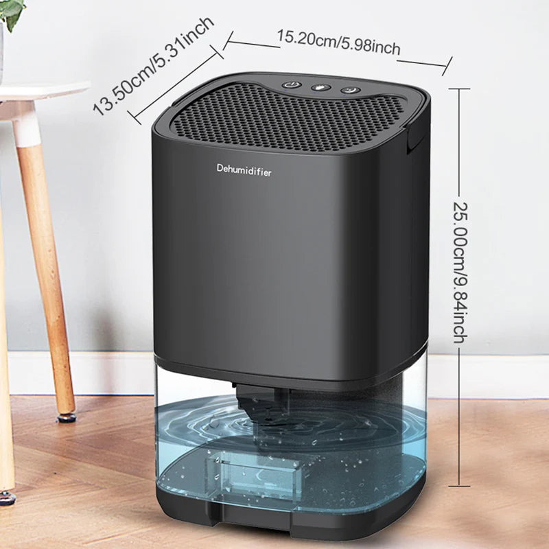 Portable Quiet Air Dehumidifier for Home & Office by HitMyNeed