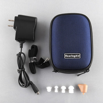 Portable Rechargeable Hearing Amplifier Device by HitMyNeed