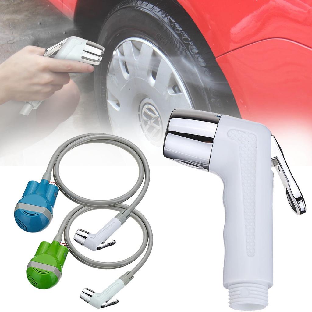 Portable Rechargeable High-Pressure Shower Hose by HitMyNeed
