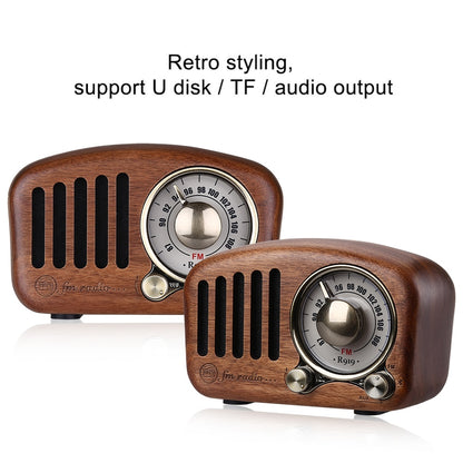 Portable Retro FM Radio with Bluetooth Speaker by HitMyNeed