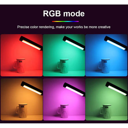 Portable RGB Video Light 2000mAh for Vlog & Gaming by HitMyNeed