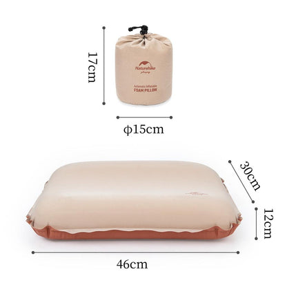 Portable Self-Inflating Camping Pillow by HitMyNeed