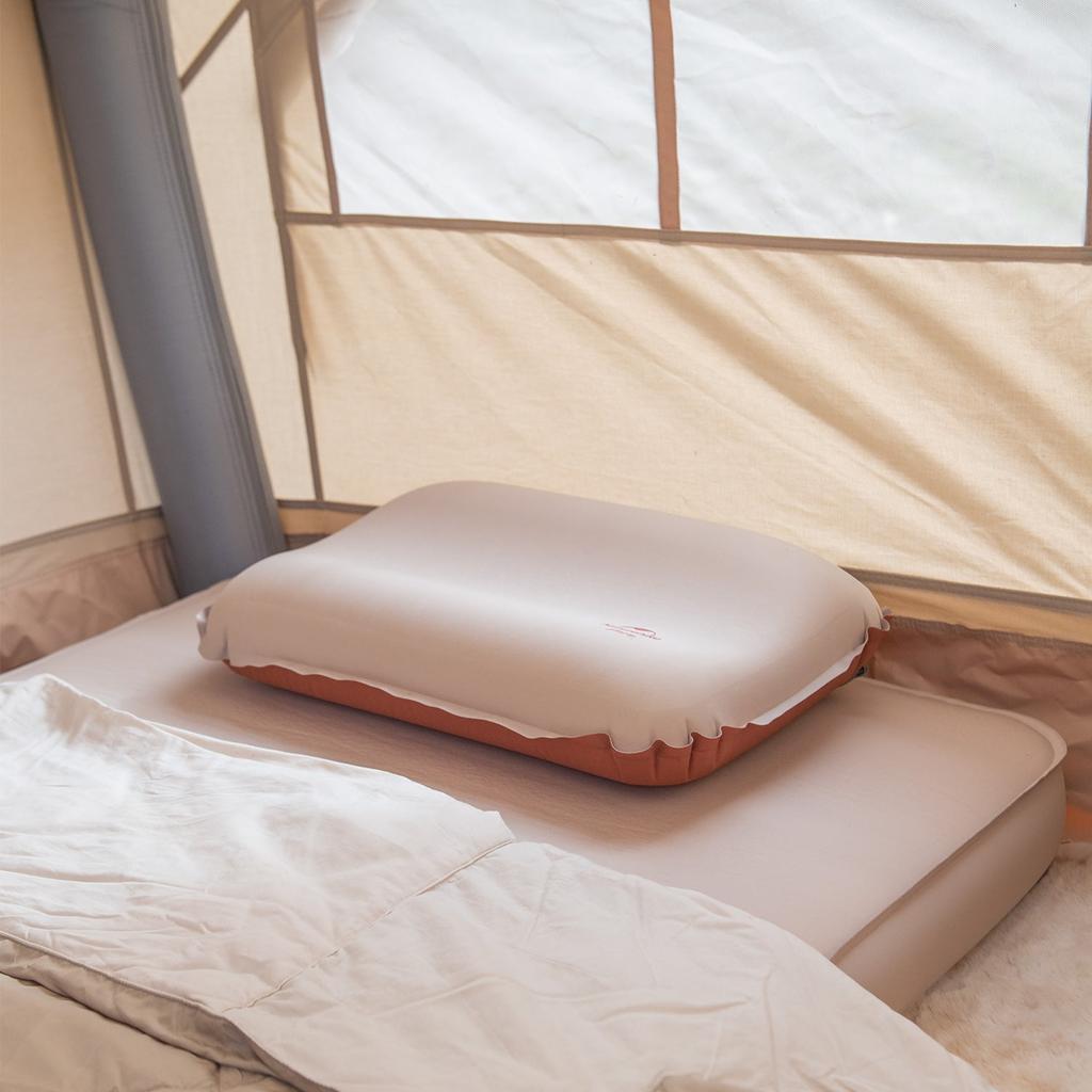 Portable Self-Inflating Camping Pillow by HitMyNeed