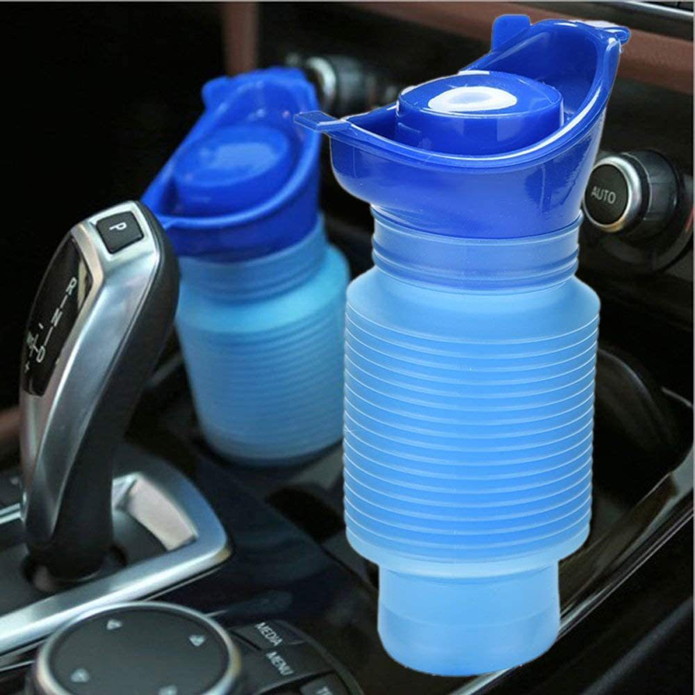 Portable Shrinkable Travel Urinal with Funnel by HitMyNeed