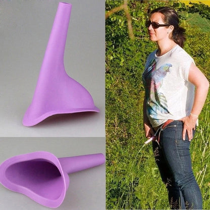 Portable Silicone Female Urination Device by HitMyNeed