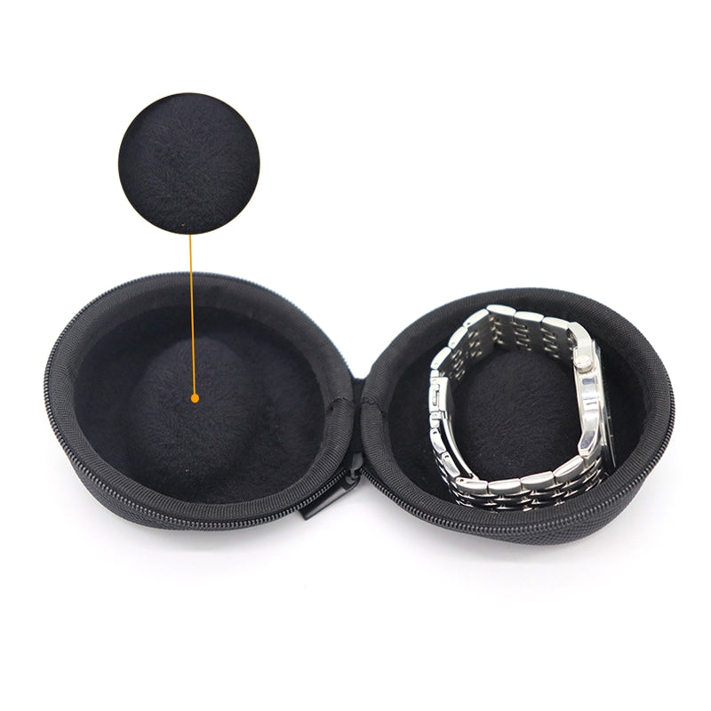 Portable Single Watch Travel Case with Carabiner by HitMyNeed
