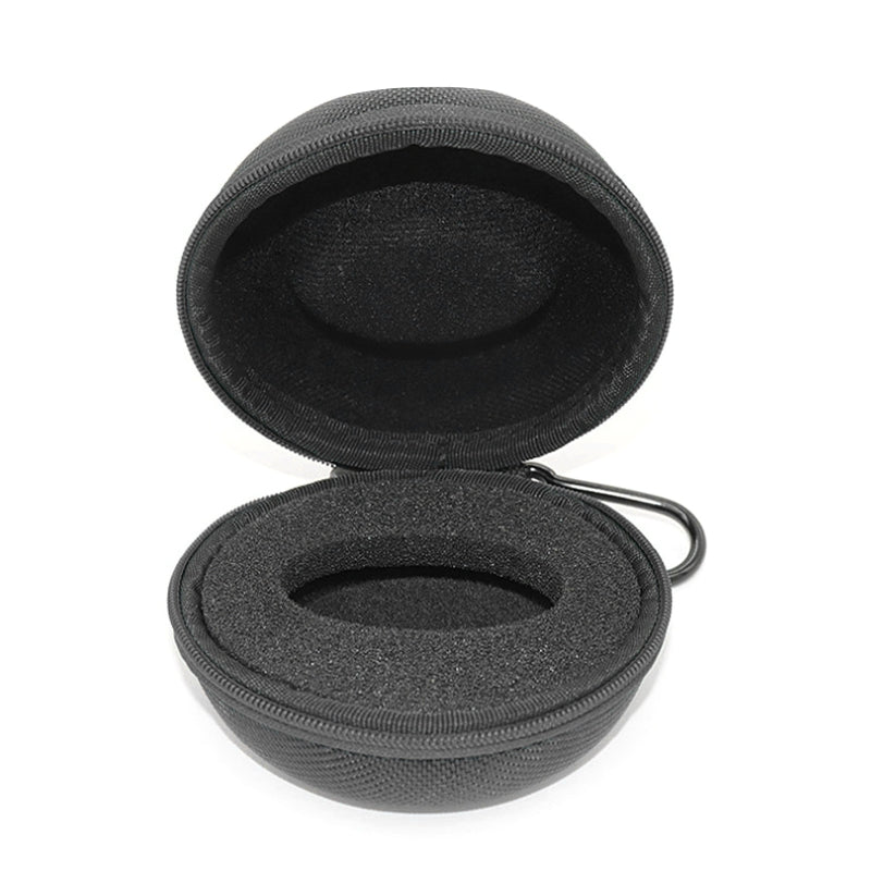 Portable Single Watch Travel Case with Carabiner bk by HitMyNeed