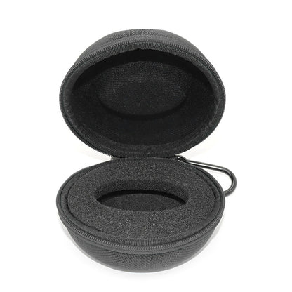 Portable Single Watch Travel Case with Carabiner bk by HitMyNeed