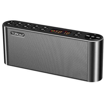 Portable Slim Wireless Bluetooth Speaker with FM by HitMyNeed