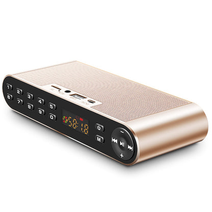 Portable Slim Wireless Bluetooth Speaker with FM by HitMyNeed