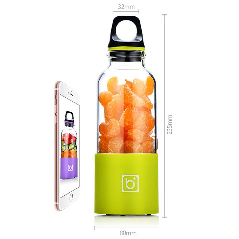 Portable Smoothie Blender Electric Juicer 550ml by HitMyNeed