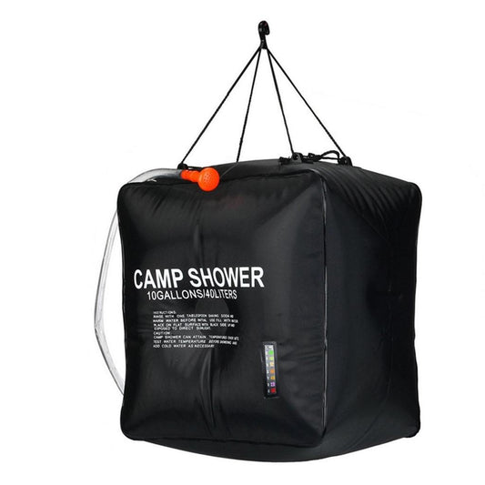 Portable Solar Camping Shower Bag 10 Gallon by HitMyNeed