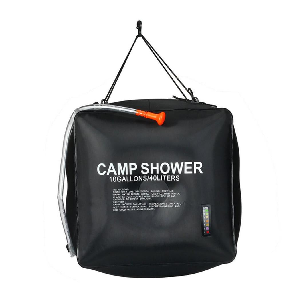 Portable Solar Camping Shower Bag 10 Gallon by HitMyNeed