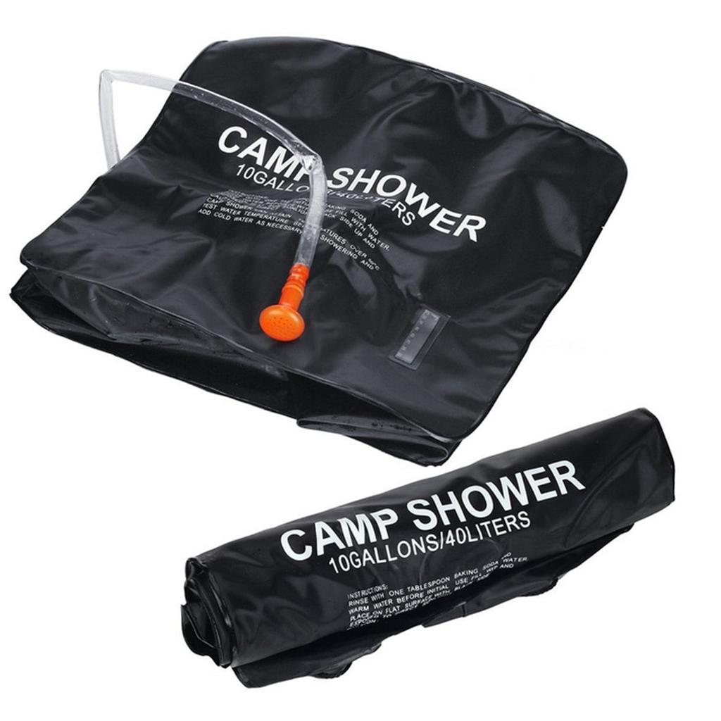 Portable Solar Camping Shower Bag 10 Gallon by HitMyNeed