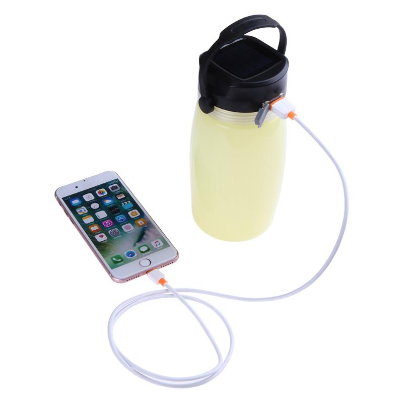 Portable Solar Powered Luminous Water Bottle Lamp by HitMyNeed