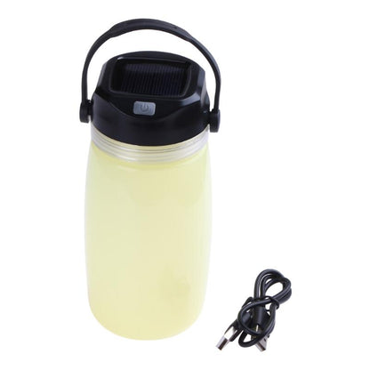 Portable Solar Powered Luminous Water Bottle Lamp by HitMyNeed