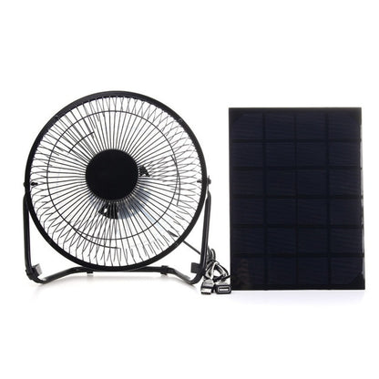 Portable Solar Powered USB Fan with Stand 5W by HitMyNeed