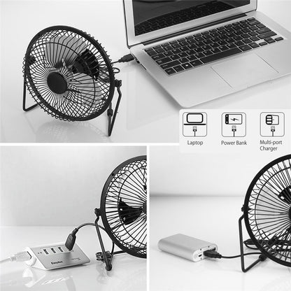 Portable Solar Powered USB Fan with Stand 5W by HitMyNeed