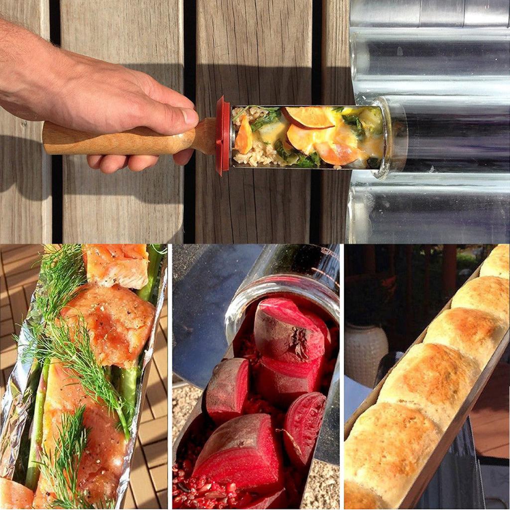 Portable Solar Stove for Outdoor Cooking by HitMyNeed