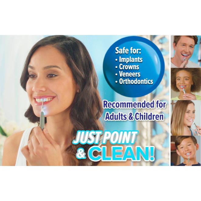 Portable Sonic Teeth Cleaner & Whitener by HitMyNeed