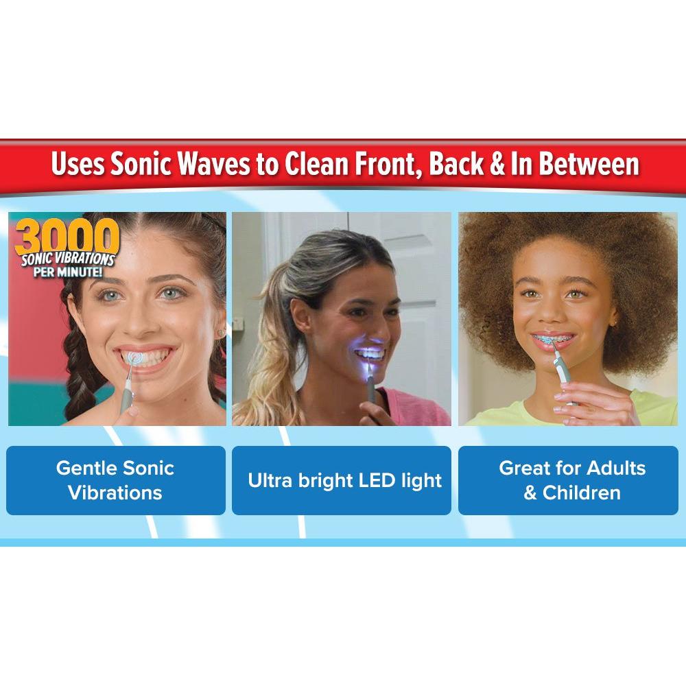 Portable Sonic Teeth Cleaner & Whitener by HitMyNeed