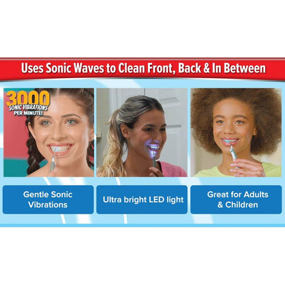 Portable Sonic Teeth Cleaner & Whitener by HitMyNeed