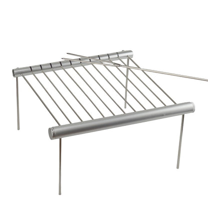 Portable Stainless Steel BBQ Grill by HitMyNeed