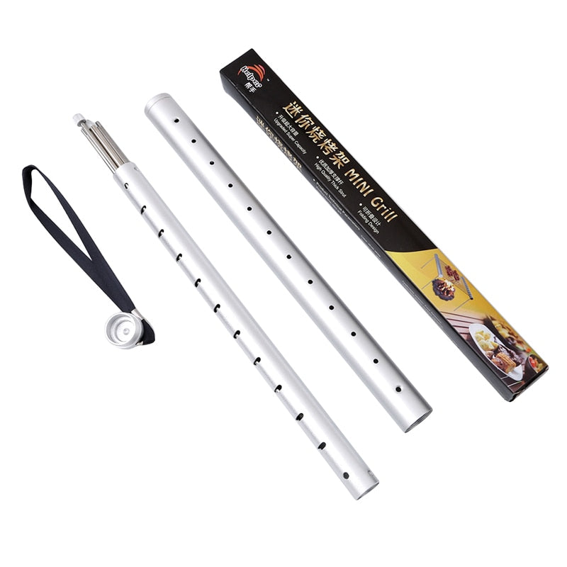 Portable Stainless Steel BBQ Grill by HitMyNeed