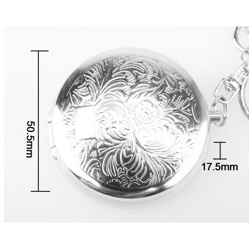 Portable Stainless Steel Keychain Ashtray by HitMyNeed