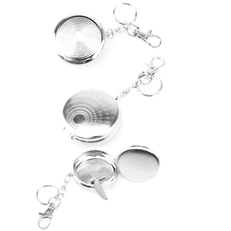 Portable Stainless Steel Keychain Ashtray by HitMyNeed