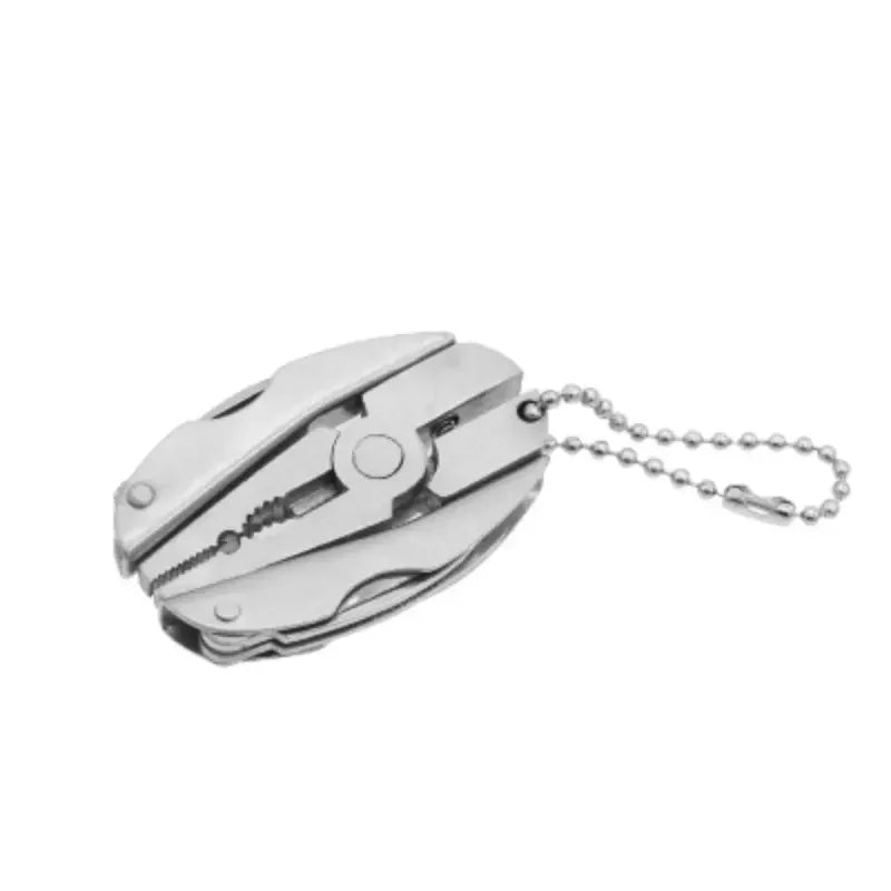Portable Stainless Steel Multi-Tool Keychain Pliers by HitMyNeed