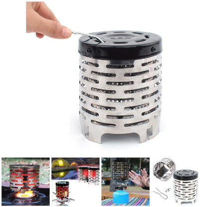 Portable Stainless Steel Outdoor Mini Heater by HitMyNeed