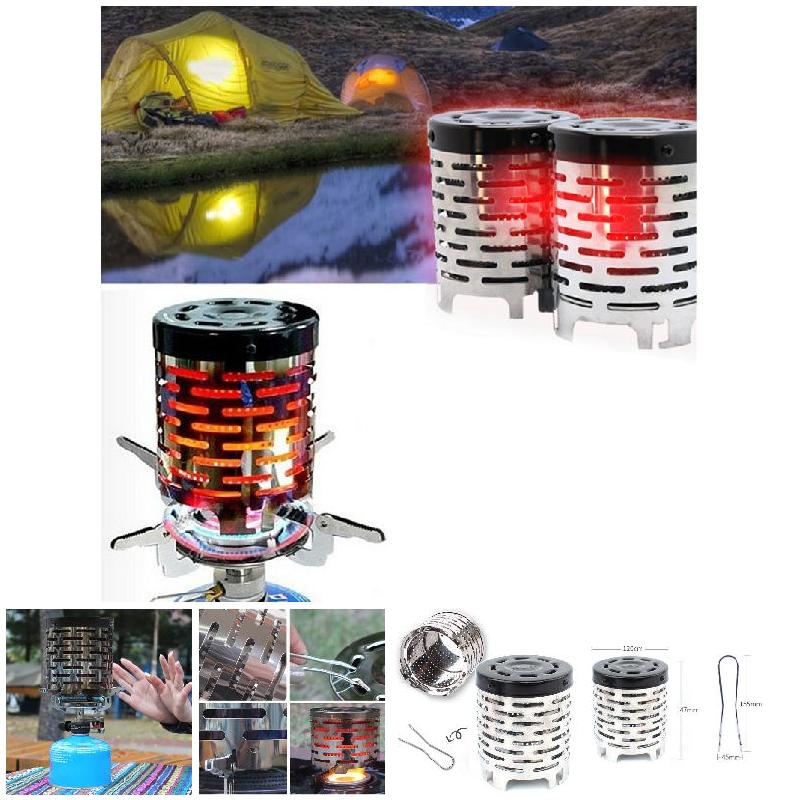 Portable Stainless Steel Outdoor Mini Heater by HitMyNeed