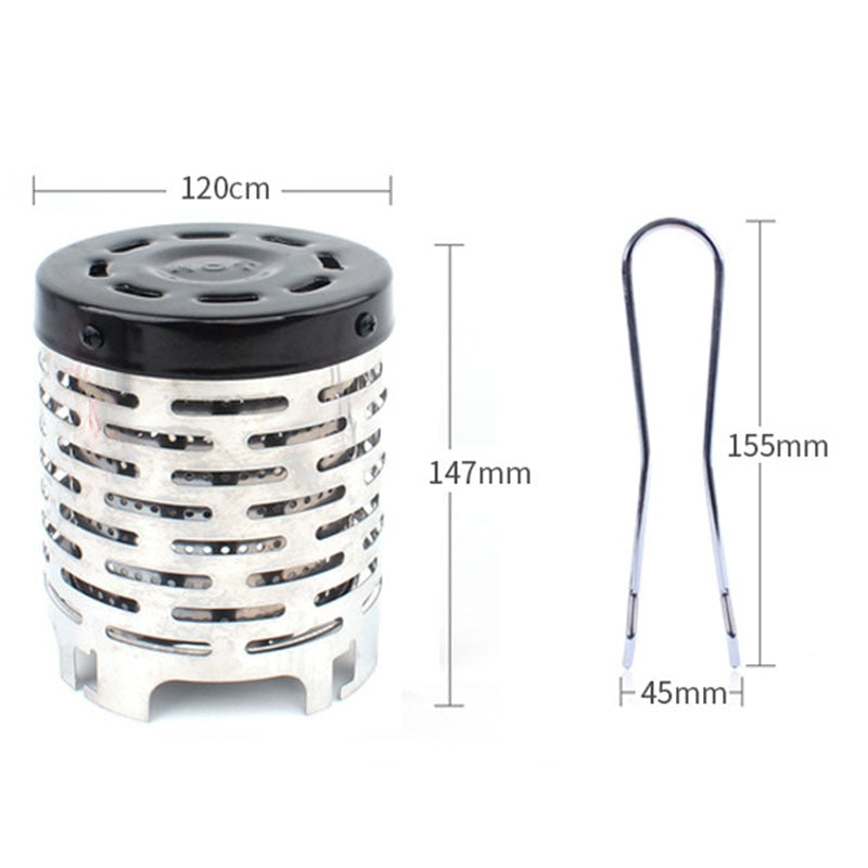 Portable Stainless Steel Outdoor Mini Heater by HitMyNeed