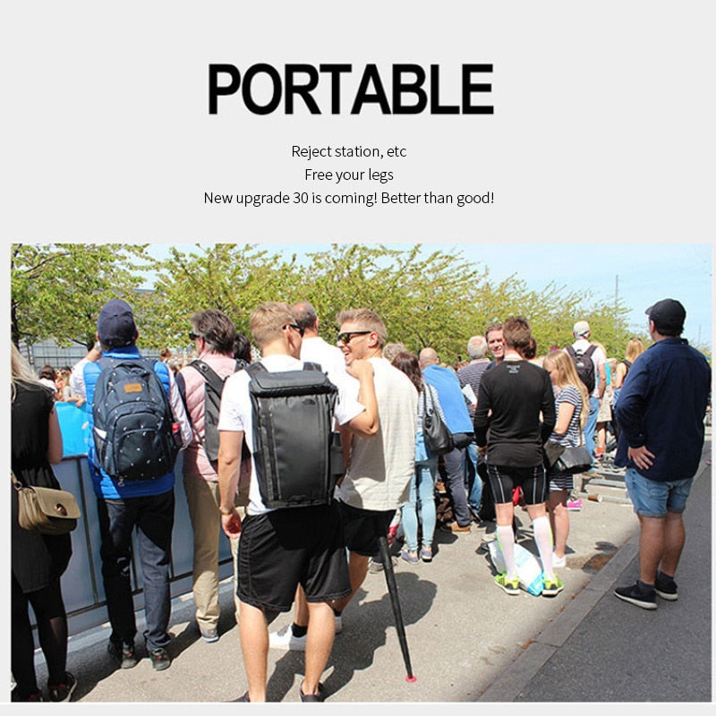 Portable Telescopic One-Leg Stool by HitMyNeed