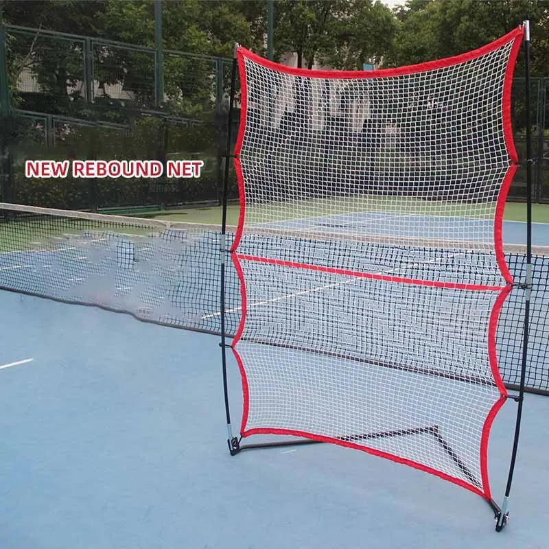 Portable Tennis Rebound Net for Solo Practice by HitMyNeed