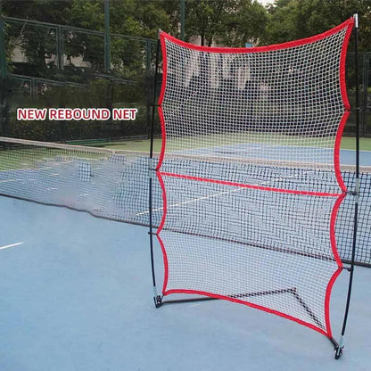 Portable Tennis Rebound Net for Solo Practice by HitMyNeed