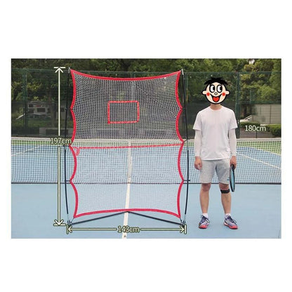 Portable Tennis Rebound Net for Solo Practice by HitMyNeed