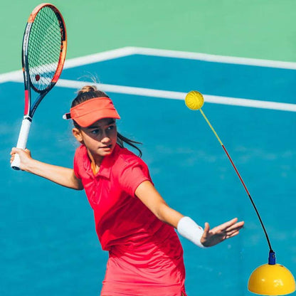 Portable Tennis Rebound Trainer for Solo Practice by HitMyNeed