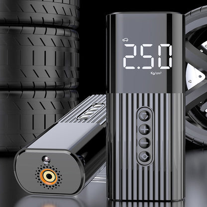 Portable Tire Pump Air Compressor with LCD Display by HitMyNeed