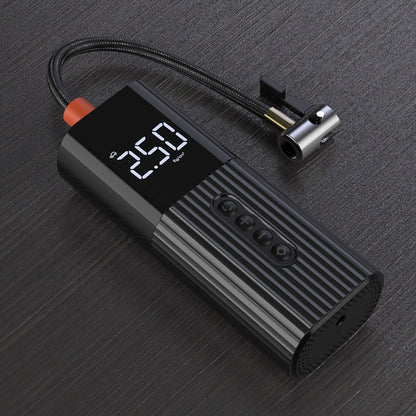 Portable Tire Pump Air Compressor with LCD Display by HitMyNeed