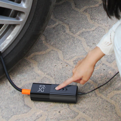 Portable Tire Pump Air Compressor with LCD Display by HitMyNeed