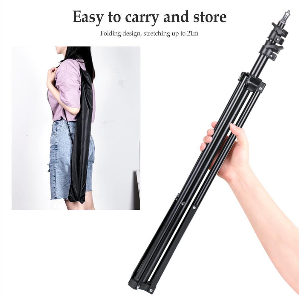 Portable Titanium Camping Lantern Stand Tripod by HitMyNeed
