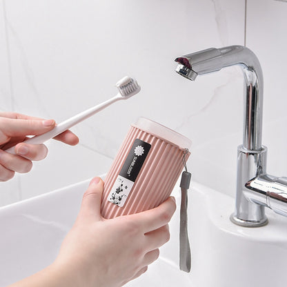 Portable Toothbrush and Toothpaste Travel Case by HitMyNeed