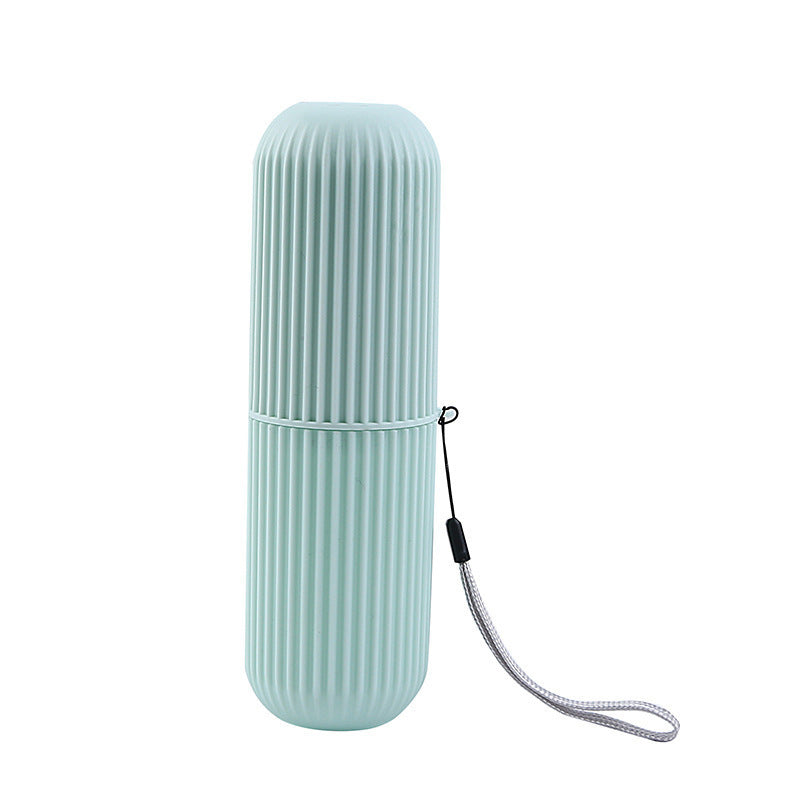 Portable Toothbrush and Toothpaste Travel Case bl by HitMyNeed