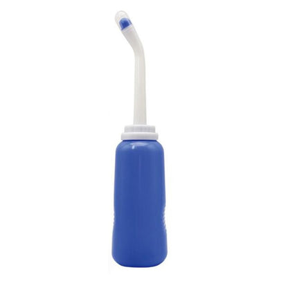 Portable Travel Bidet Bottle with Curved Nozzle 500ml by HitMyNeed