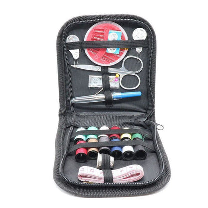 Portable Travel Sewing Kit with Zipper Pouch by HitMyNeed