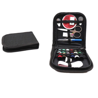 Portable Travel Sewing Kit with Zipper Pouch by HitMyNeed