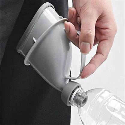 Portable Travel Urinal Funnel for Camping & Car Trips by HitMyNeed